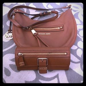 Michael Kors Crossbody and wallet